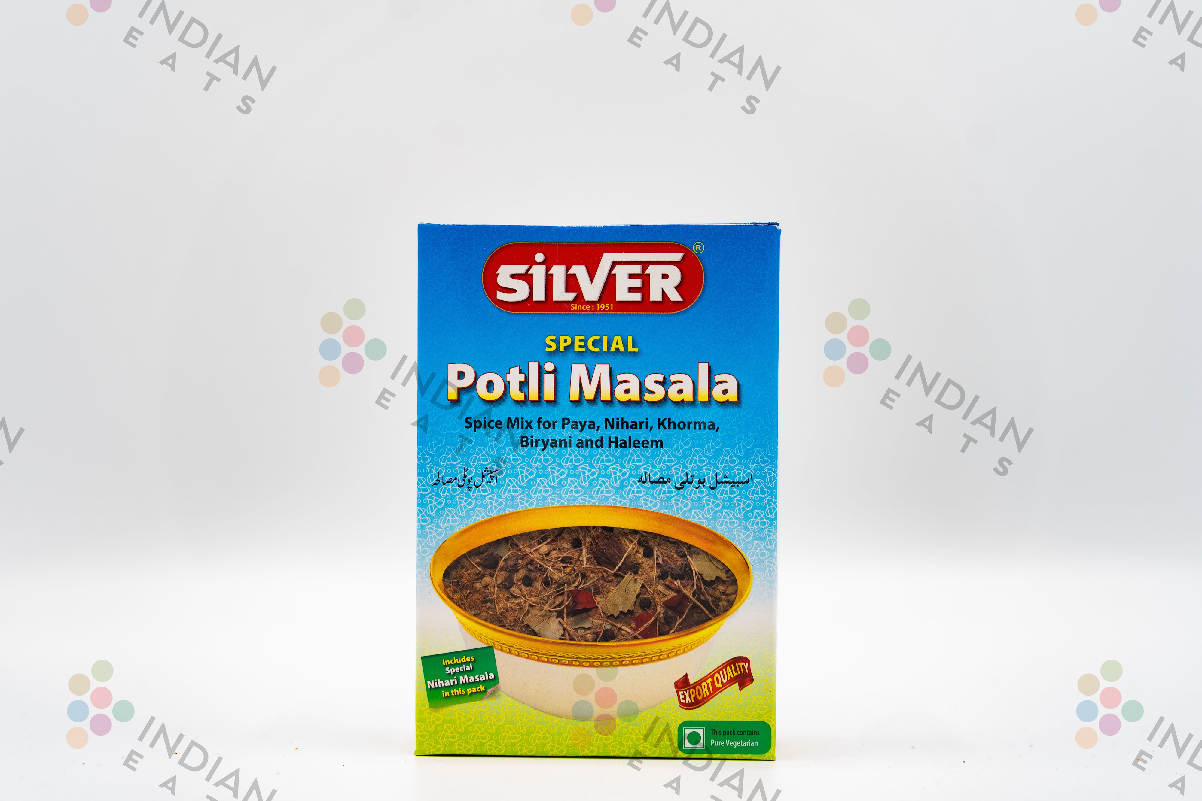 Silver potli hot sale